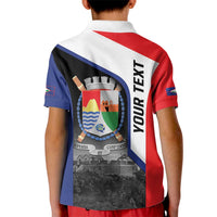 Caribbean Sint Maarten Personalized Kid Polo Shirt Brown Pelican - Wonder Print Shop