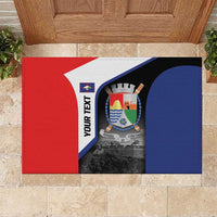 Caribbean Sint Maarten Personalized Rubber Doormat Brown Pelican - Wonder Print Shop