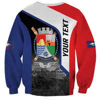 Caribbean Sint Maarten Personalized Sweatshirt Brown Pelican - Wonder Print Shop