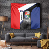 Caribbean Sint Maarten Personalized Tapestry Brown Pelican - Wonder Print Shop
