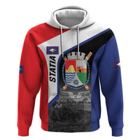 Caribbean Sint Maarten Personalized Zip Hoodie Brown Pelican - Wonder Print Shop