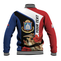 Caribbean Sint Eustatius Personalized Baseball Jacket Statia Superba et confidens - Wonder Print Shop