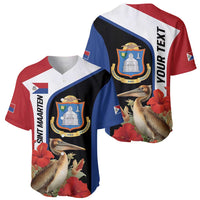 Caribbean Sint Eustatius Personalized Baseball Jersey Statia Superba et confidens - Wonder Print Shop