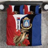 Caribbean Sint Eustatius Personalized Bedding Set Statia Superba et confidens - Wonder Print Shop