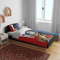 Caribbean Sint Eustatius Personalized Bedding Set Statia Superba et confidens - Wonder Print Shop