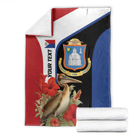 Caribbean Sint Eustatius Personalized Blanket Statia Superba et confidens - Wonder Print Shop