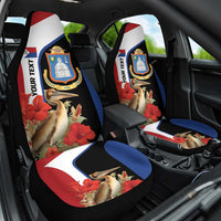 Caribbean Sint Eustatius Personalized Car Seat Cover Statia Superba et confidens - Wonder Print Shop