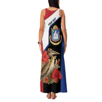 Caribbean Sint Eustatius Personalized Family Matching Tank Maxi Dress and Hawaiian Shirt Statia Superba et confidens - Wonder Print Shop