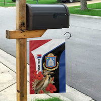 Caribbean Sint Eustatius Personalized Garden Flag Statia Superba et confidens - Wonder Print Shop