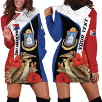 Caribbean Sint Eustatius Personalized Hoodie Dress Statia Superba et confidens - Wonder Print Shop
