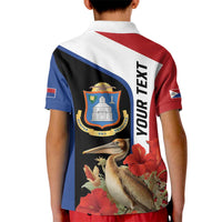 Caribbean Sint Eustatius Personalized Kid Polo Shirt Statia Superba et confidens - Wonder Print Shop