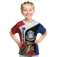 Caribbean Sint Eustatius Personalized Kid T Shirt Statia Superba et confidens - Wonder Print Shop