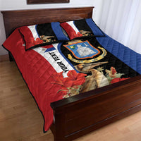 Caribbean Sint Eustatius Personalized Quilt Bed Set Statia Superba et confidens - Wonder Print Shop
