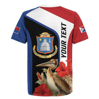 Caribbean Sint Eustatius Personalized Rugby Jersey Statia Superba et confidens - Wonder Print Shop