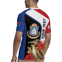 Caribbean Sint Eustatius Personalized Rugby Jersey Statia Superba et confidens - Wonder Print Shop