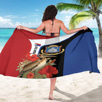 Caribbean Sint Eustatius Personalized Sarong Statia Superba et confidens - Wonder Print Shop
