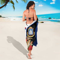 Caribbean Sint Eustatius Personalized Sarong Statia Superba et confidens - Wonder Print Shop