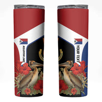 Caribbean Sint Eustatius Personalized Skinny Tumbler Statia Superba et confidens - Wonder Print Shop