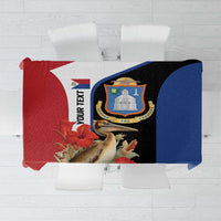 Caribbean Sint Eustatius Personalized Tablecloth Statia Superba et confidens - Wonder Print Shop