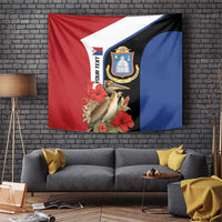 Caribbean Sint Eustatius Personalized Tapestry Statia Superba et confidens - Wonder Print Shop