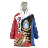 Caribbean Sint Eustatius Personalized Wearable Blanket Hoodie Statia Superba et confidens - Wonder Print Shop