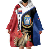 Caribbean Sint Eustatius Personalized Wearable Blanket Hoodie Statia Superba et confidens - Wonder Print Shop
