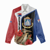 Caribbean Sint Eustatius Personalized Women Casual Shirt Statia Superba et confidens - Wonder Print Shop