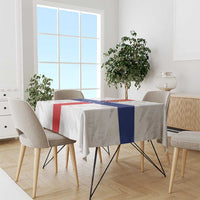 Personalized Nederlandse Antillen 1959-1986 Tablecloth Simple Flag Style - Wonder Print Shop