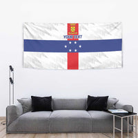 Personalized Nederlandse Antillen 1959-1986 Tapestry Simple Flag Style - Wonder Print Shop