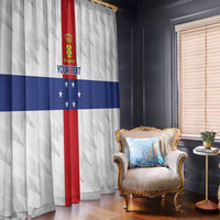Personalized Nederlandse Antillen 1959-1986 Window Curtain Simple Flag Style - Wonder Print Shop