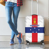 Personalized Nederlandse Antillen 1986-2010 Luggage Cover Simple Flag Style - Wonder Print Shop