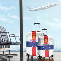 Personalized Nederlandse Antillen 1986-2010 Luggage Cover Simple Flag Style - Wonder Print Shop