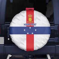 Personalized Nederlandse Antillen 1986-2010 Spare Tire Cover Simple Flag Style - Wonder Print Shop