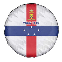 Personalized Nederlandse Antillen 1986-2010 Spare Tire Cover Simple Flag Style - Wonder Print Shop