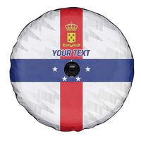 Personalized Nederlandse Antillen 1986-2010 Spare Tire Cover Simple Flag Style - Wonder Print Shop