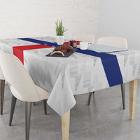 Personalized Nederlandse Antillen 1986-2010 Tablecloth Simple Flag Style - Wonder Print Shop