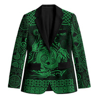 Personalized Anglesey Ynys Mon Blazer Green Standing Stone Celtic-inspired - Wonder Print Shop