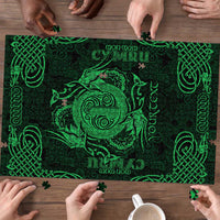 Personalized Anglesey Ynys Mon Puzzle Green Standing Stone Celtic-inspired - Wonder Print Shop