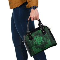 Personalized Anglesey Ynys Mon Shoulder Handbag Green Standing Stone Celtic-inspired - Wonder Print Shop