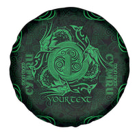 Personalized Anglesey Ynys Mon Spare Tire Cover Green Standing Stone Celtic-inspired - Wonder Print Shop
