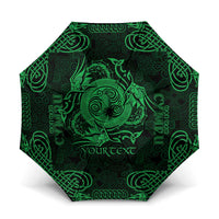 Personalized Anglesey Ynys Mon Umbrella Green Standing Stone Celtic-inspired - Wonder Print Shop