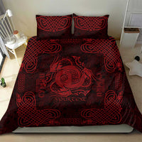 Personalized Anglesey Ynys Mon Bedding Set Red Standing Stone Celtic-inspired - Wonder Print Shop