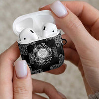 Personalized Brecknockshire Sir Frycheiniog AirPods Case Black Brecon Beacons Mountain Celtic-inspired - Wonder Print Shop