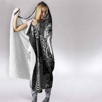 Personalized Brecknockshire Sir Frycheiniog Hooded Blanket Black Brecon Beacons Mountain Celtic-inspired - Wonder Print Shop