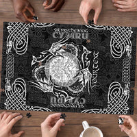 Personalized Brecknockshire Sir Frycheiniog Puzzle Black Brecon Beacons Mountain Celtic-inspired - Wonder Print Shop