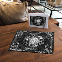 Personalized Brecknockshire Sir Frycheiniog Puzzle Black Brecon Beacons Mountain Celtic-inspired - Wonder Print Shop