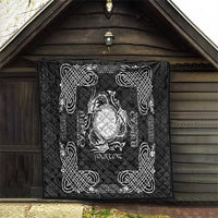 Personalized Brecknockshire Sir Frycheiniog Quilt Black Brecon Beacons Mountain Celtic-inspired - Wonder Print Shop