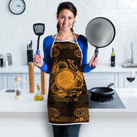 Personalized Brecknockshire Sir Frycheiniog Apron Gold Brecon Beacons Mountain Celtic-inspired - Wonder Print Shop