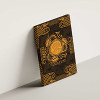 Personalized Brecknockshire Sir Frycheiniog Canvas Wall Art Gold Brecon Beacons Mountain Celtic-inspired - Wonder Print Shop