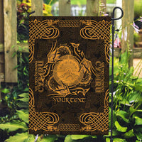 Personalized Brecknockshire Sir Frycheiniog Garden Flag Gold Brecon Beacons Mountain Celtic-inspired - Wonder Print Shop